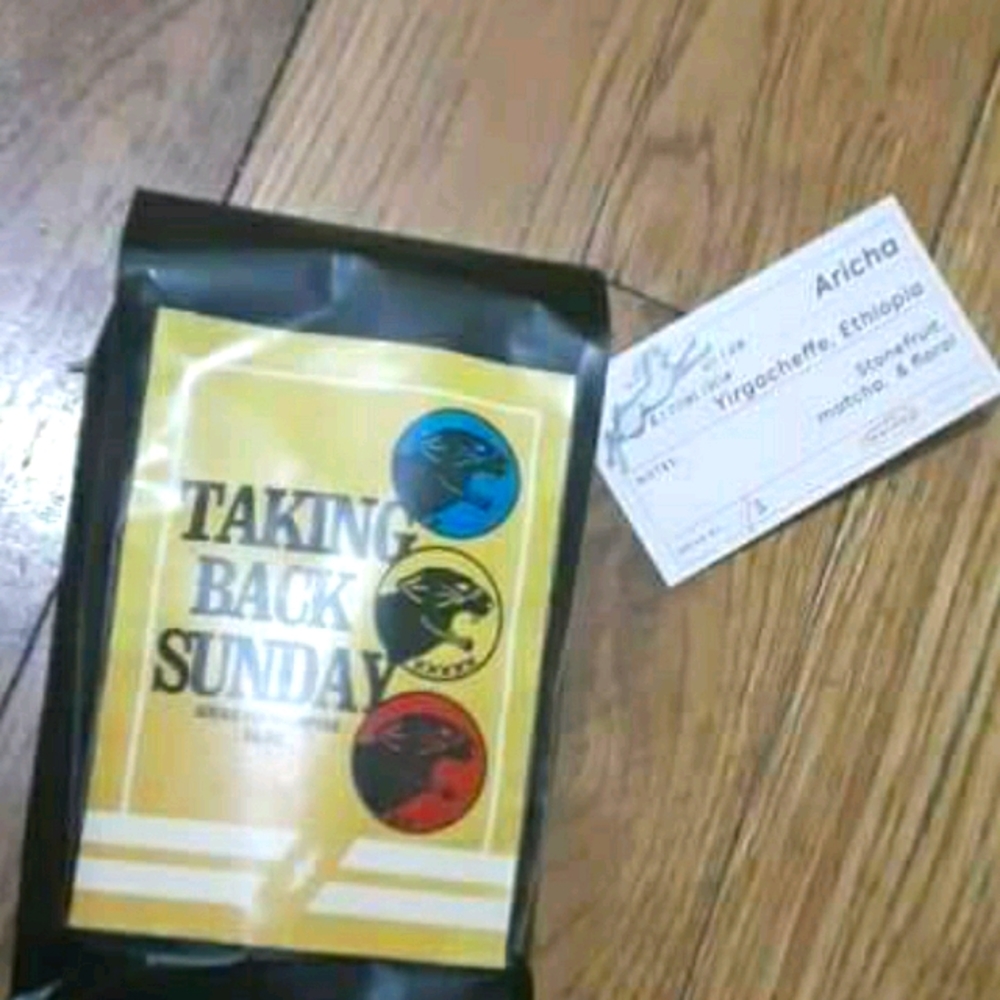 taking back Sunday coffee